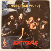 Extreme ’More Than Words’ 1991 UK 7’’ Vinyl 45 Record AM792 EXC - Media