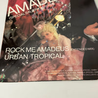 Falco ’Rock Me Amadeus’ 12’’ 45 Record 1986 UK Import AMYE278 - Media
