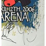 Fall Out Boy Signed 2006 Tour Poster - Music Memorabilia