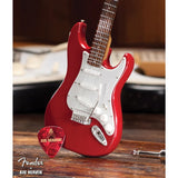 Fender Strat Red Mini Guitar Replica - Miniatures