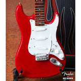 Fender Strat Red Mini Guitar Replica - Miniatures