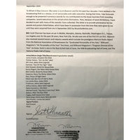 FireHouse debut label/in-house award signed by the group - Record Award