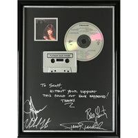FireHouse debut label/in-house award signed by the group - Record Award