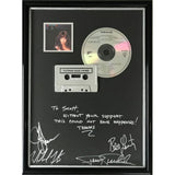 FireHouse debut label/in-house award signed by the group - Record Award