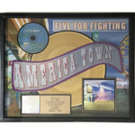 Five For Fighting America Town RIAA Gold Award - NEW sealed Record