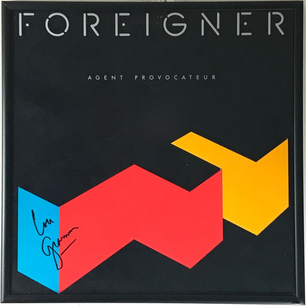 Foreigner Agent Provocateur Album signed by Lou Gramm w/BAS COA - Music Memorabilia