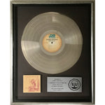Foreigner Head Games RIAA Platinum Album Award - Record