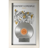 Foster The People Torches Columbia Records Album/Single Award - Record Award