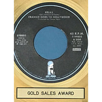 Frankie Goes To Hollywood ’Relax’ RIAA Gold Single Award - Record Award