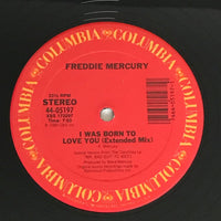 Freddie Mercury ’I Was Born To Love You’ 12’’ Promo Single 1985 - Media