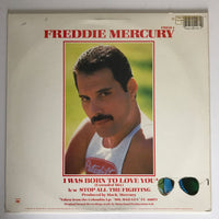 Freddie Mercury ’I Was Born To Love You’ 12’’ Promo Single 1985 - Media