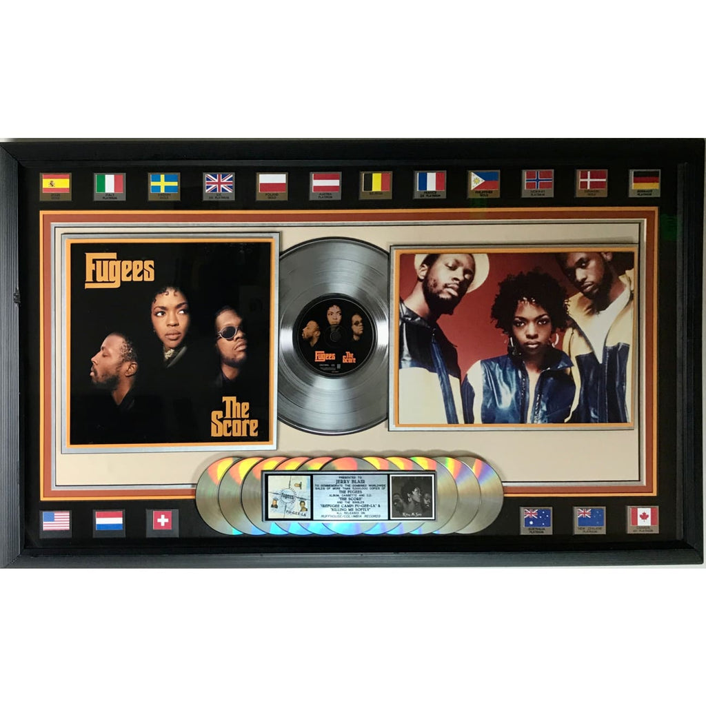 musicgoldmine.com - Fugees The Score Columbia Records 11M Sold