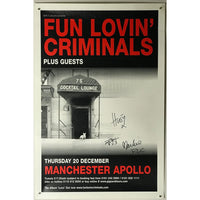 Fun Lovin’ Criminals 2001 Concert Poster - Poster