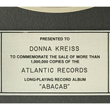 Genesis Abacab RIAA Platinum Album Award - Record Award