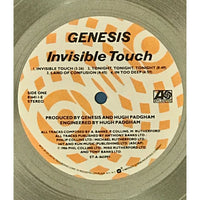 Genesis Invisible Touch RIAA Platinum Album Award - Record Award