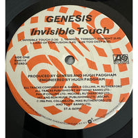 Genesis Invisible Touch Textured Hand 1986 Vinyl 81641-1-E - Media