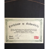 Genesis self-titled RIAA 4x Multi-Platinum Album Award presented to/signed by Genesis #18/75 - Record Award