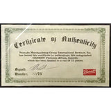 Genesis self-titled RIAA 4x Multi-Platinum Album Award presented to/signed by Genesis #22/75 NEW sealed - Record Award
