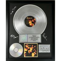 Genesis self-titled RIAA 4x Multi-Platinum Album Award presented to/signed by Genesis #59/75 - Record Award