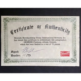 Genesis self-titled RIAA 4x Multi-Platinum Album Award presented to/signed by Genesis #59/75 - Record Award