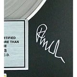 Genesis self-titled RIAA 4x Multi-Platinum Album Award presented to/signed by Genesis - Record Award