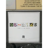 Genesis Turn It On Again: The Hits RIAA Gold Album Award presented to/signed by Genesis #66/75 - NEW sealed - Record Award