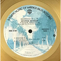 George Benson Weekend In L.A. RIAA Gold LP Award - Record Award