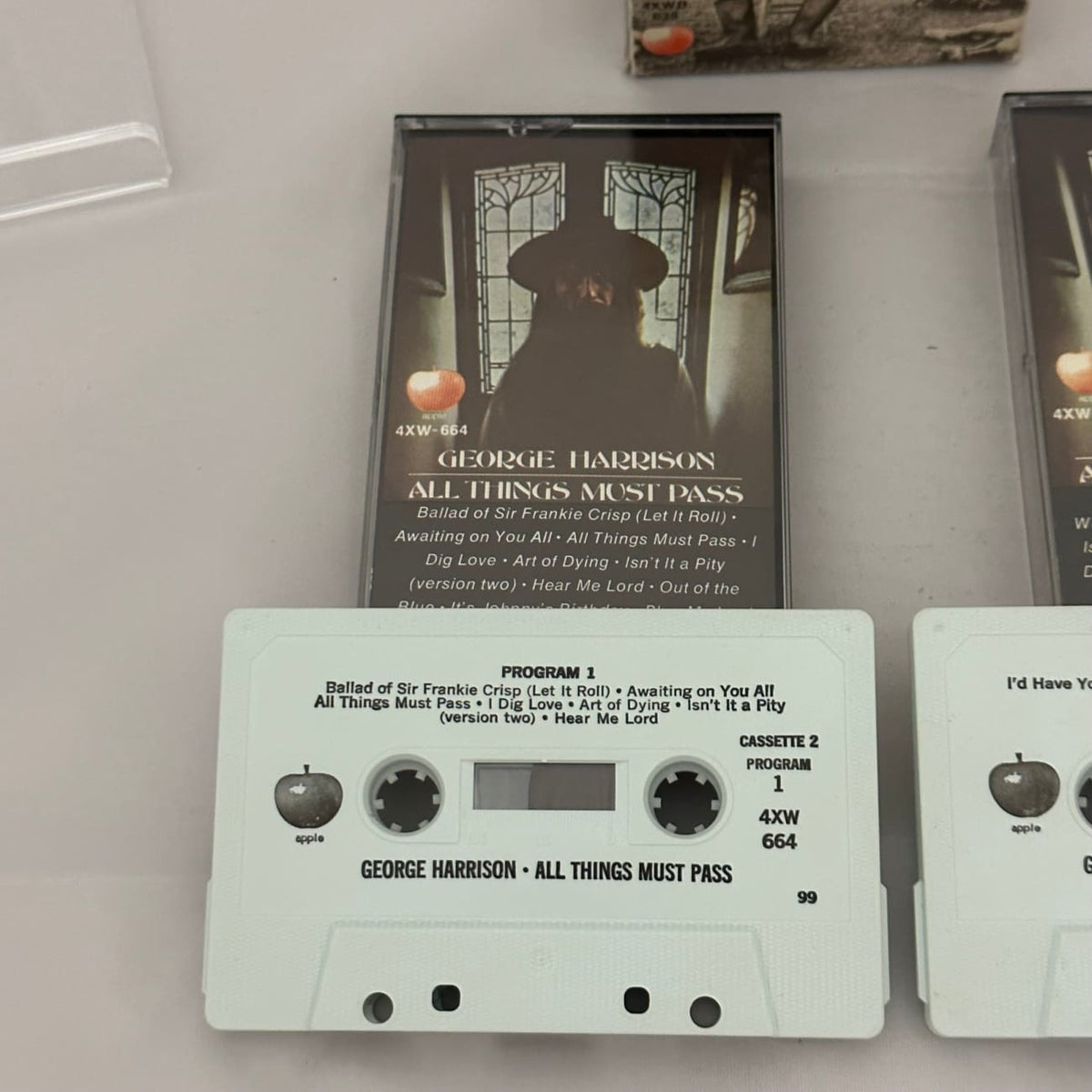 musicgoldmine.com - George Harrison All Things Must Pass 2x Cassette ...