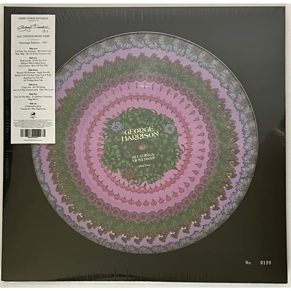 George Harrison All Things Must Pass RSD 2025 Zoetrope 3-LP Numbered #0199 DH0037Z - Media