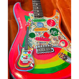 George Harrison Miniature Fender™ Strat™ Rocky Design Mini Guitar Replica - Fab Four - Miniatures