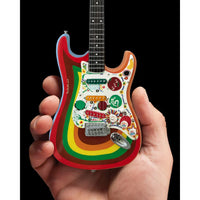 George Harrison Miniature Fender™ Strat™ Rocky Design Mini Guitar Replica - Fab Four - Miniatures