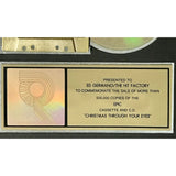 Gloria Estefan Christmas Through Your Eyes RIAA Gold Album Award - Record Award