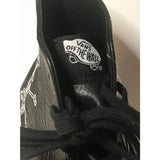 GNR Slash Signed Custom Vans High Top Shoe w/BAS LOA - Music Memorabilia
