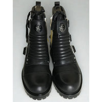 GNR Slash Timberland Custom Black Boots - NEW - Music Memorabilia