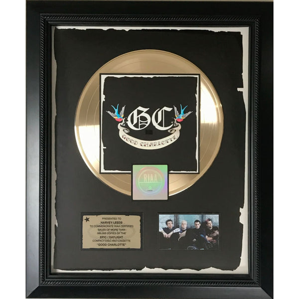 Good Charlotte debut RIAA Gold Album Award - Record Award