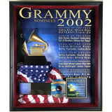 Grammy 2002 Nominees RIAA Gold Album Award - Record Award