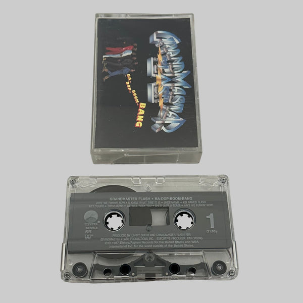 Grandmaster Flash Ba-Dop-Boom-Bang (1987) Cassette 960723-4 - Media