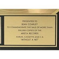 Grateful Dead Without A Net RIAA Gold Album Award - Record Award