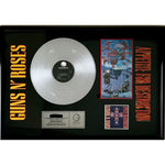 Guns N’ Roses Appetite For Destruction Geffen Records 5 Million Sales Award - Record Award
