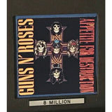Guns N’ Roses Appetite For Destruction RIAA 8x Multi-Platinum Award - Record Award