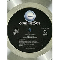 Guns N’ Roses G N’R Lies RIAA 3x Multi-Platinum LP Award - Record Award