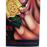 Guns N’ Roses & Metallica Original 1992 Oakland Concert Poster - Music Memorabilia