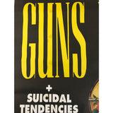 Guns N’ Roses Original 1993 Barcelona Spain Concert Poster - Music Memorabilia