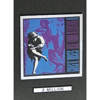 Guns N’ Roses Use Your Illusion I & II RIAA 3x Multi Platinum Award Record Award