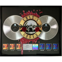 Guns N’ Roses Use Your Illusion I & II RIAA 3x Multi Platinum Award Record Award