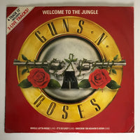 Guns N’ Roses ’Welcome To The Jungle’ 12’’ Import Single Vinyl GEF30T Red Vinyl 1987 - Media