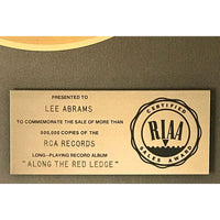 Hall & Oates Along The Red Ledge RIAA Gold Album Award - Record Award