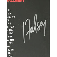 Halsey Signed Badlands Tour Poster - Record Award