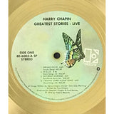 Harry Chapin Greatest Stories - Live RIAA Gold Album Award - Record Award