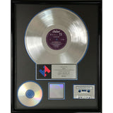 Heart Brigade RIAA Platinum Album Award - Record Award